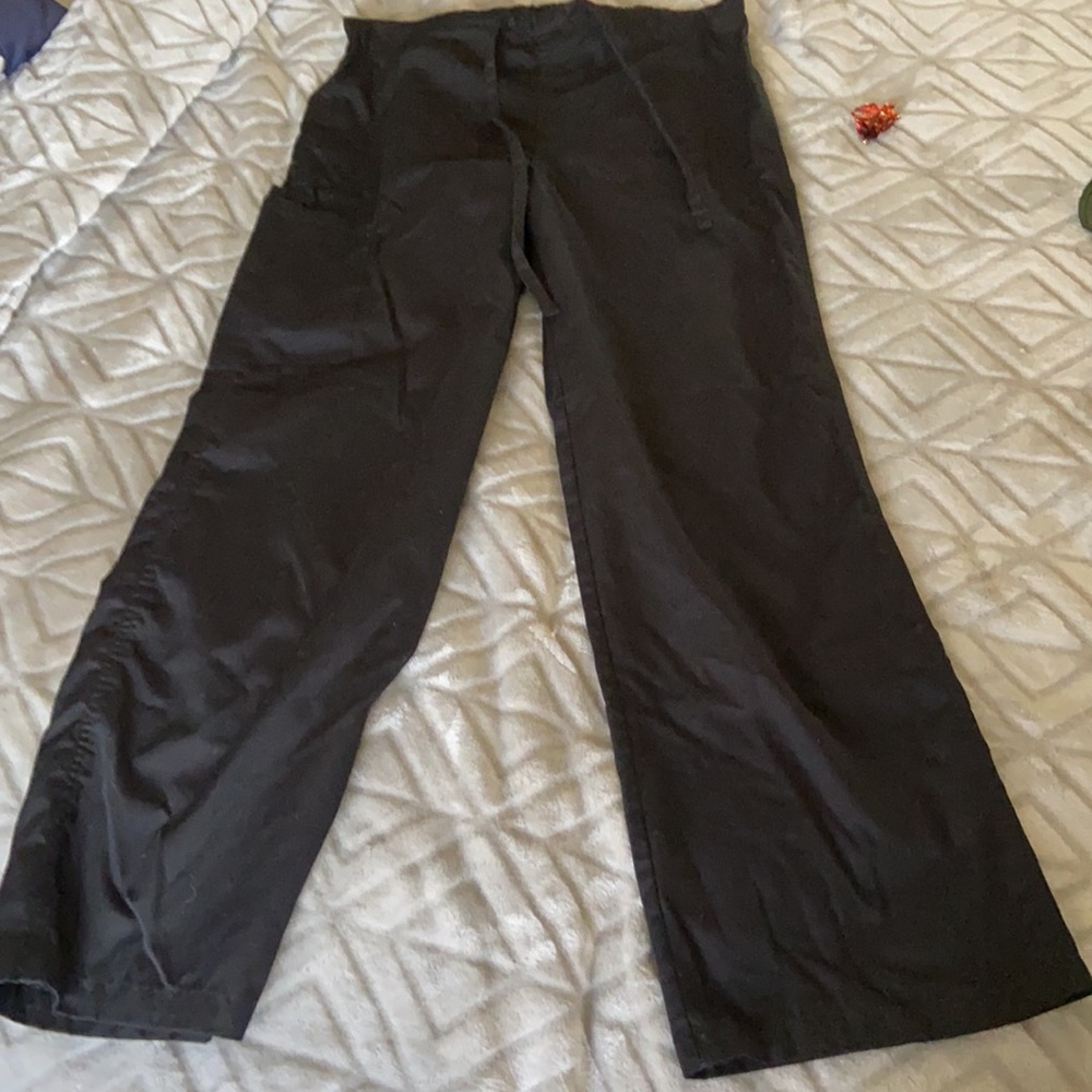 Allheart Basics Black Scrub Bottoms - Picture 2 of 3